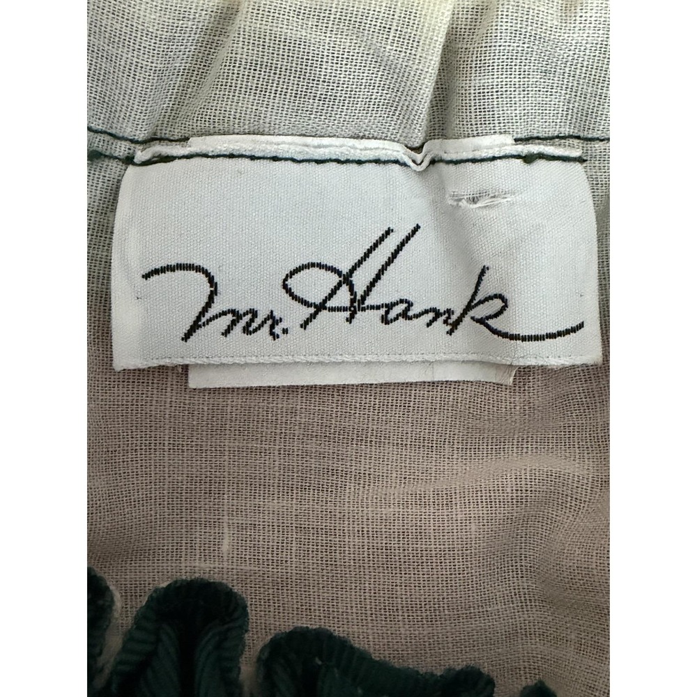 VTG 70s Cottagecore Wool Patchwork Plaid Maxi Skirt Size Small Holiday Mr Hank - Picture 4 of 8